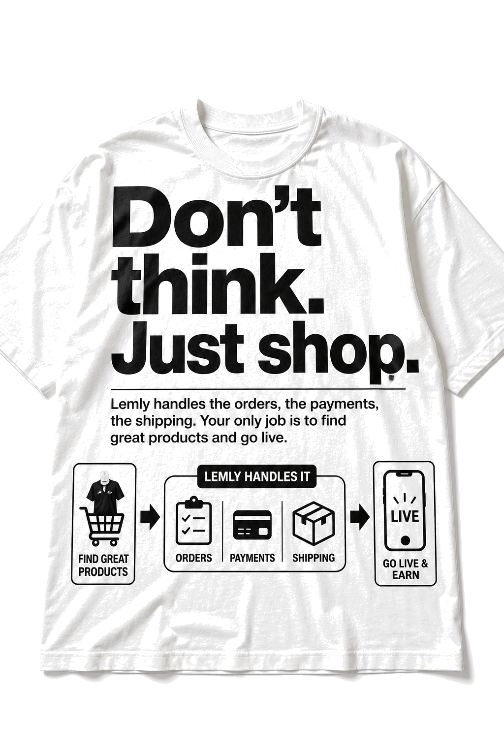 Don't think. Just shop.
